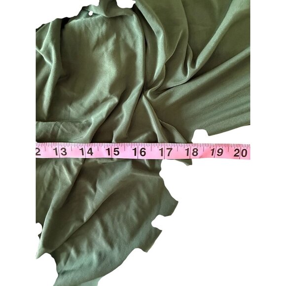 NWT Misa Los Angeles Teget V-Neck Drape Long Sleeve High-Low Midi Dress XS/S - Picture 12 of 14